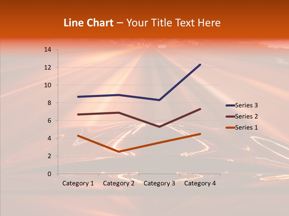 Blue Accelerate Outside PowerPoint Template