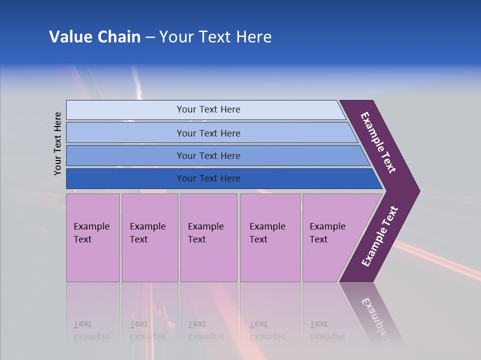 Cityscape Blur Automobile PowerPoint Template