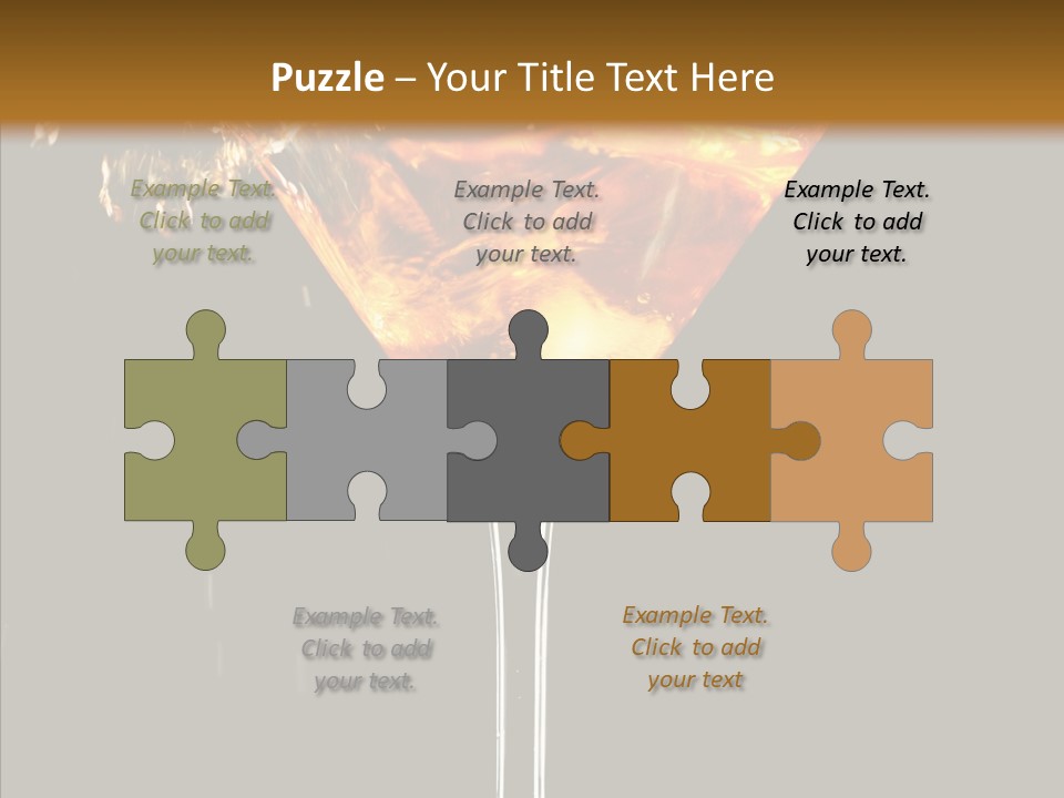 Shot Shaken Spilling PowerPoint Template