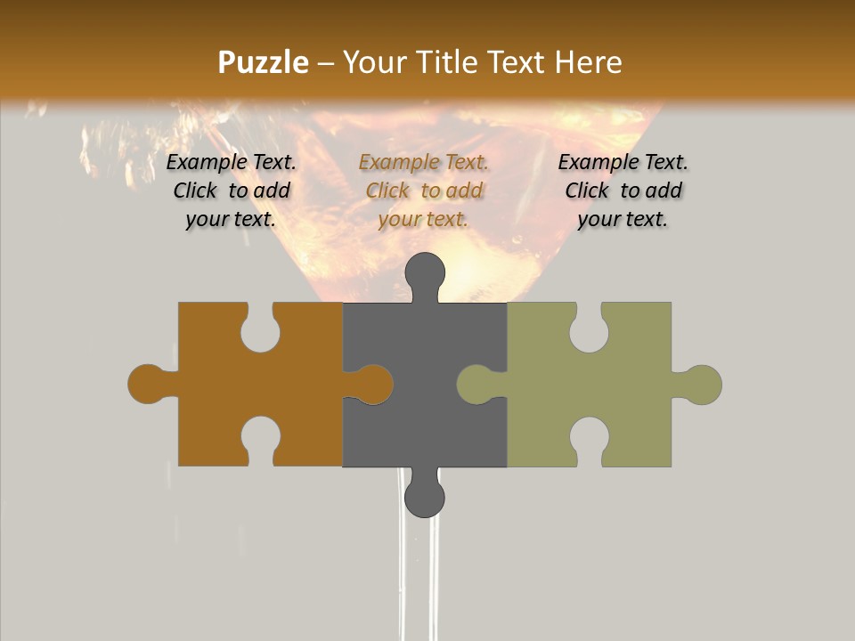 Shot Shaken Spilling PowerPoint Template