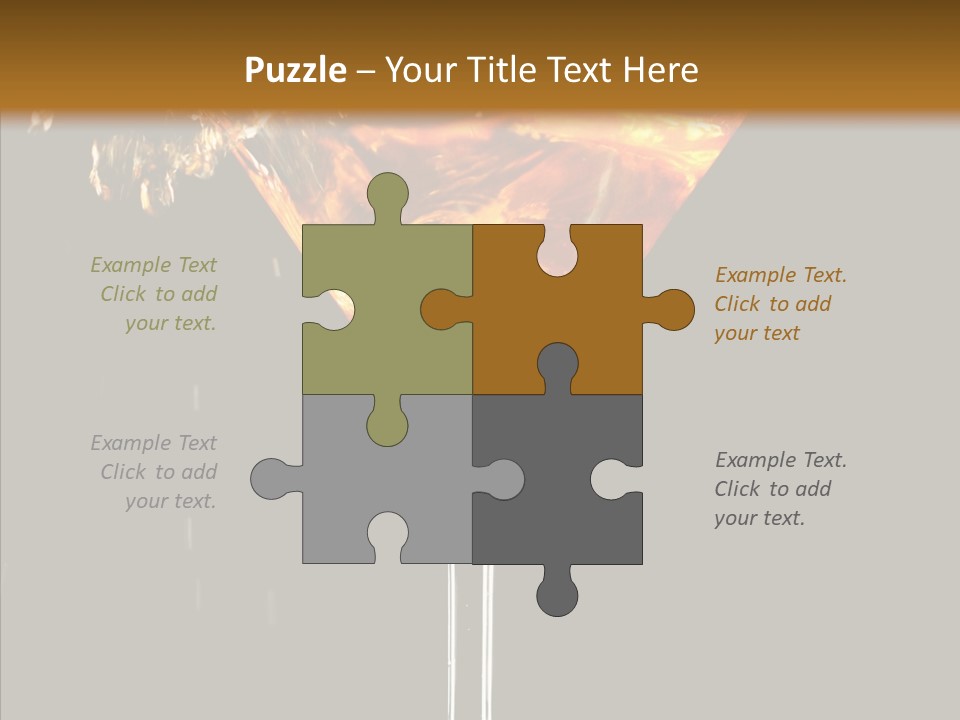 Shot Shaken Spilling PowerPoint Template