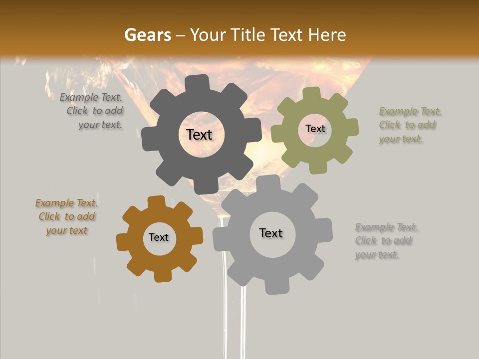 Shot Shaken Spilling PowerPoint Template