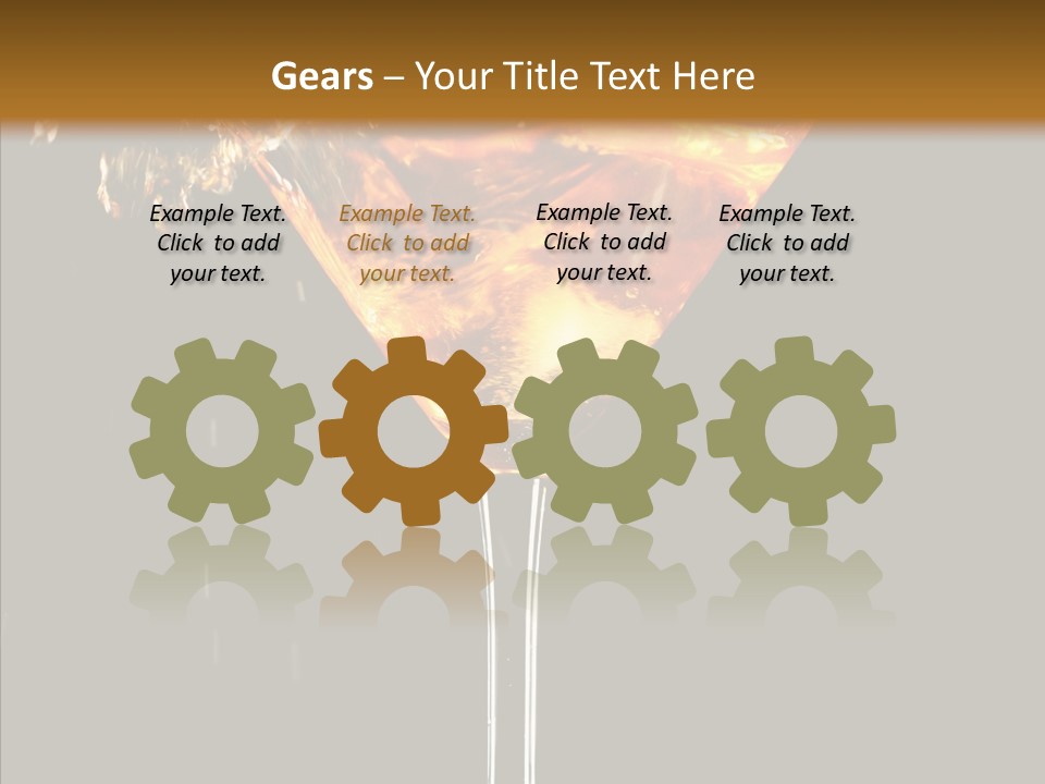 Shot Shaken Spilling PowerPoint Template