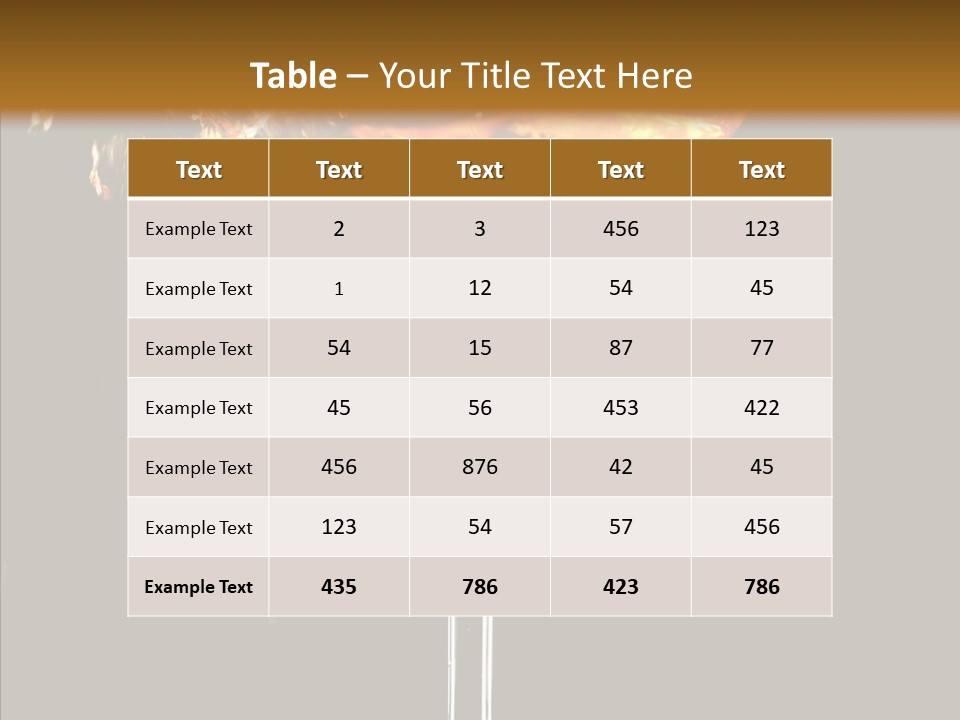 Shot Shaken Spilling PowerPoint Template
