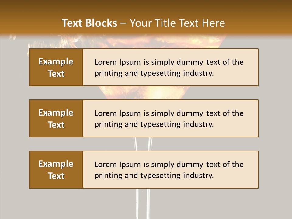 Shot Shaken Spilling PowerPoint Template