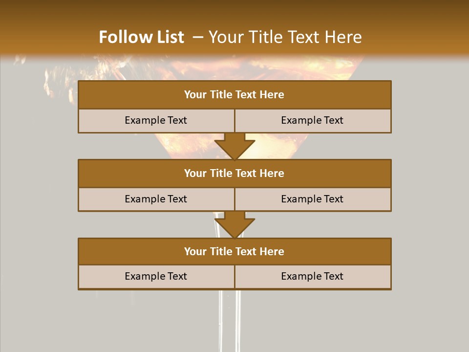 Shot Shaken Spilling PowerPoint Template