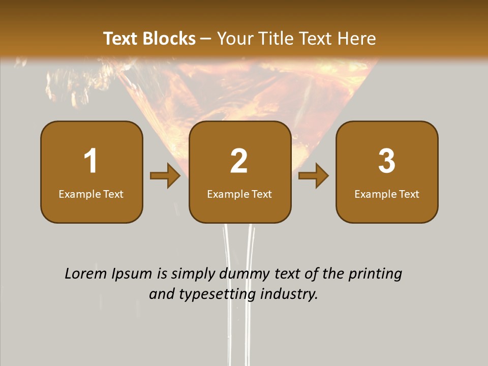 Shot Shaken Spilling PowerPoint Template