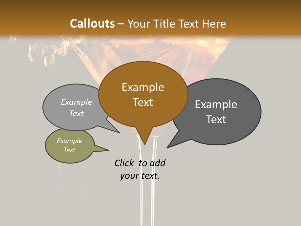 Shot Shaken Spilling PowerPoint Template