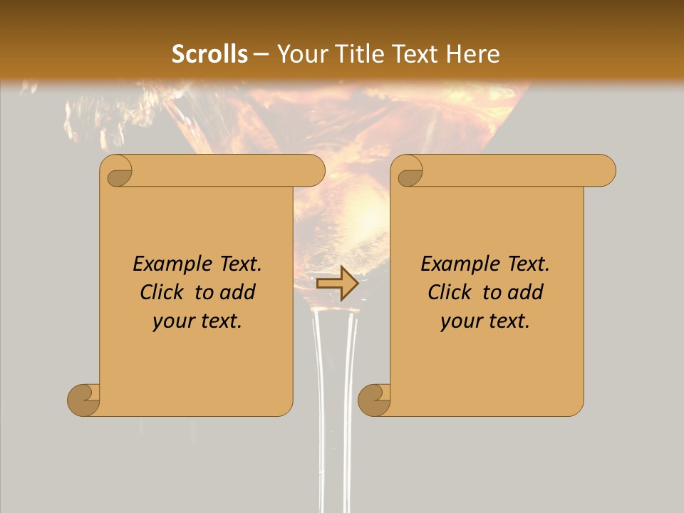 Shot Shaken Spilling PowerPoint Template