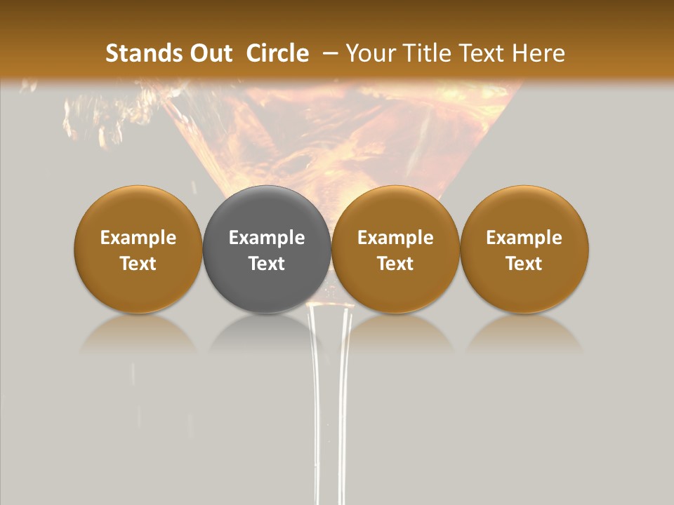 Shot Shaken Spilling PowerPoint Template