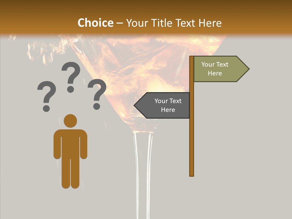 Shot Shaken Spilling PowerPoint Template