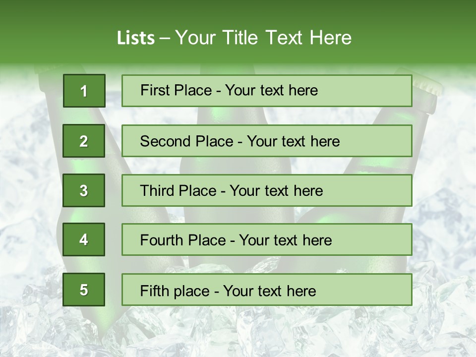 Bright Appetizing Beer PowerPoint Template