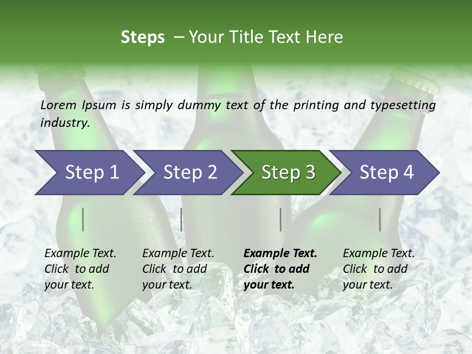 Bright Appetizing Beer PowerPoint Template