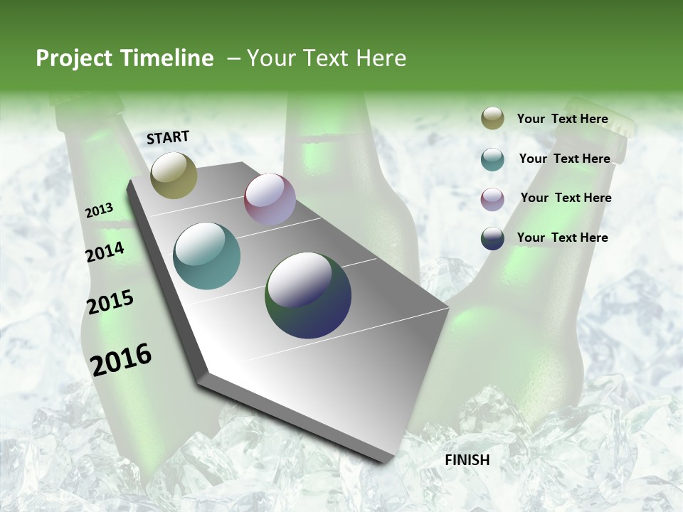 Bright Appetizing Beer PowerPoint Template