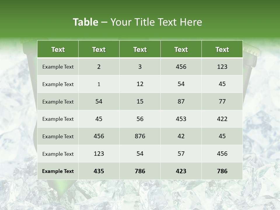 Bright Appetizing Beer PowerPoint Template