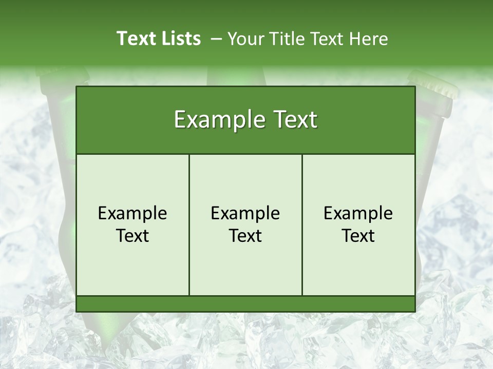 Bright Appetizing Beer PowerPoint Template