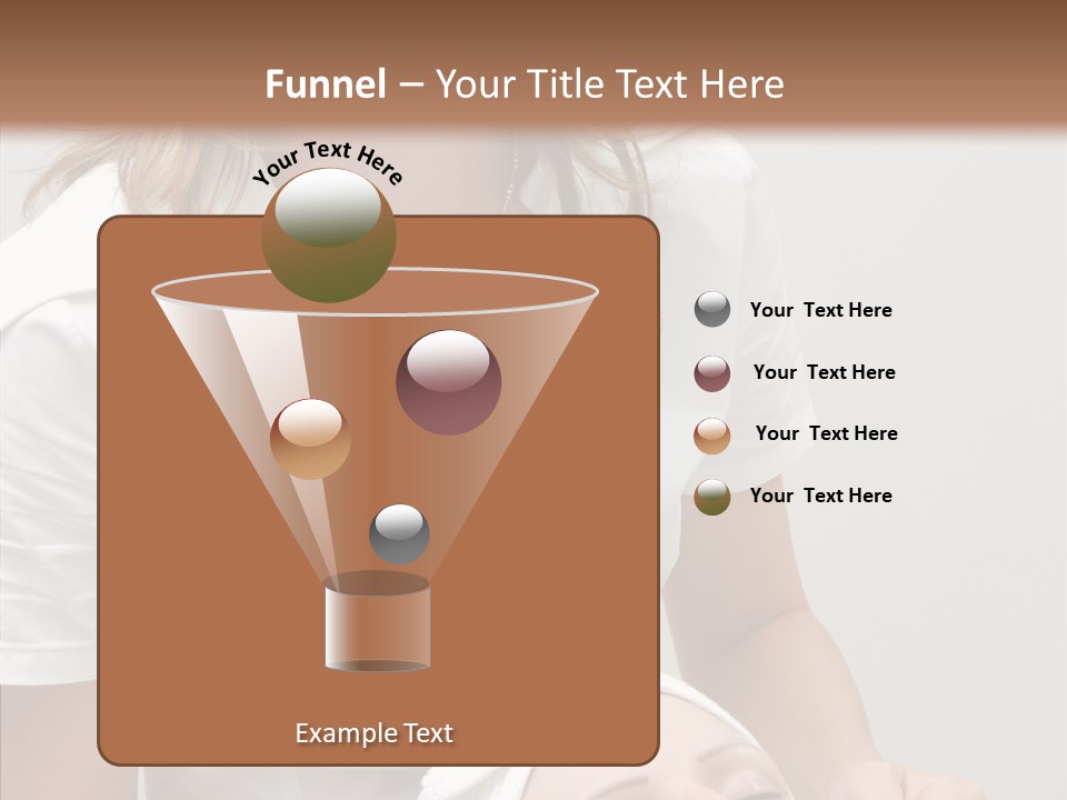 Clean Female Cosmetology PowerPoint Template