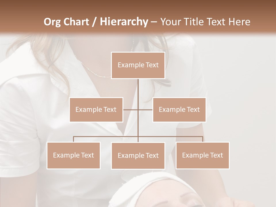 Clean Female Cosmetology PowerPoint Template