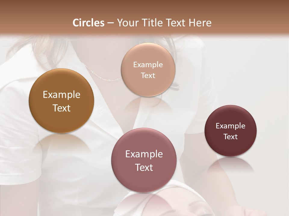 Clean Female Cosmetology PowerPoint Template