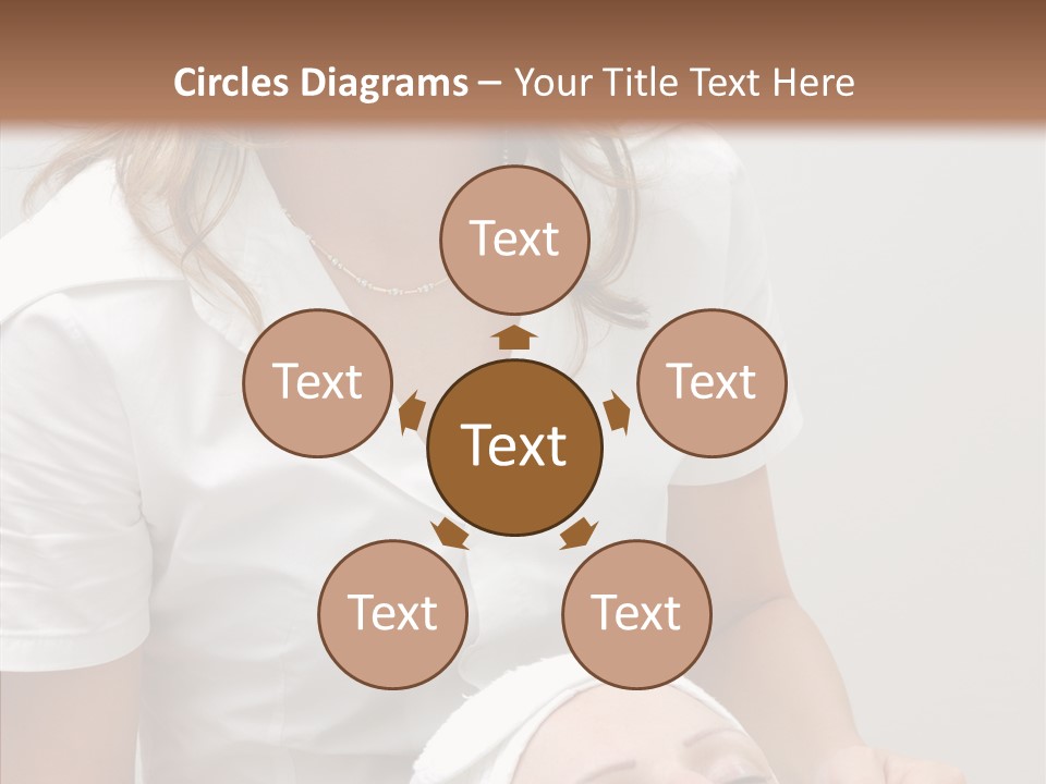 Clean Female Cosmetology PowerPoint Template