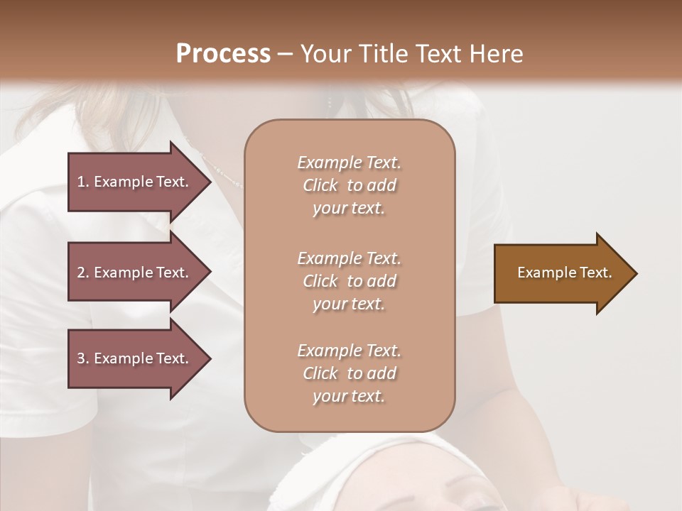 Clean Female Cosmetology PowerPoint Template