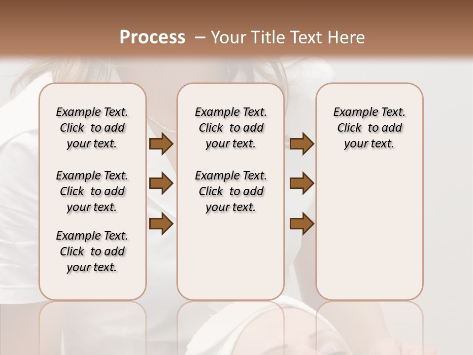 Clean Female Cosmetology PowerPoint Template