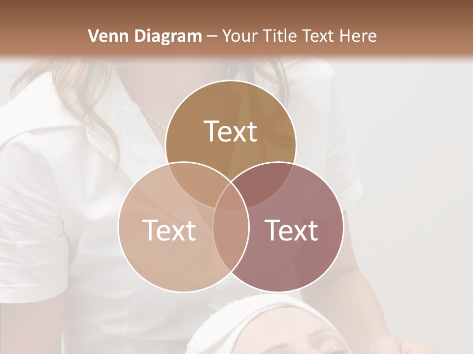 Clean Female Cosmetology PowerPoint Template