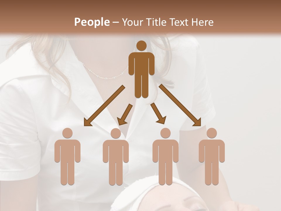 Clean Female Cosmetology PowerPoint Template