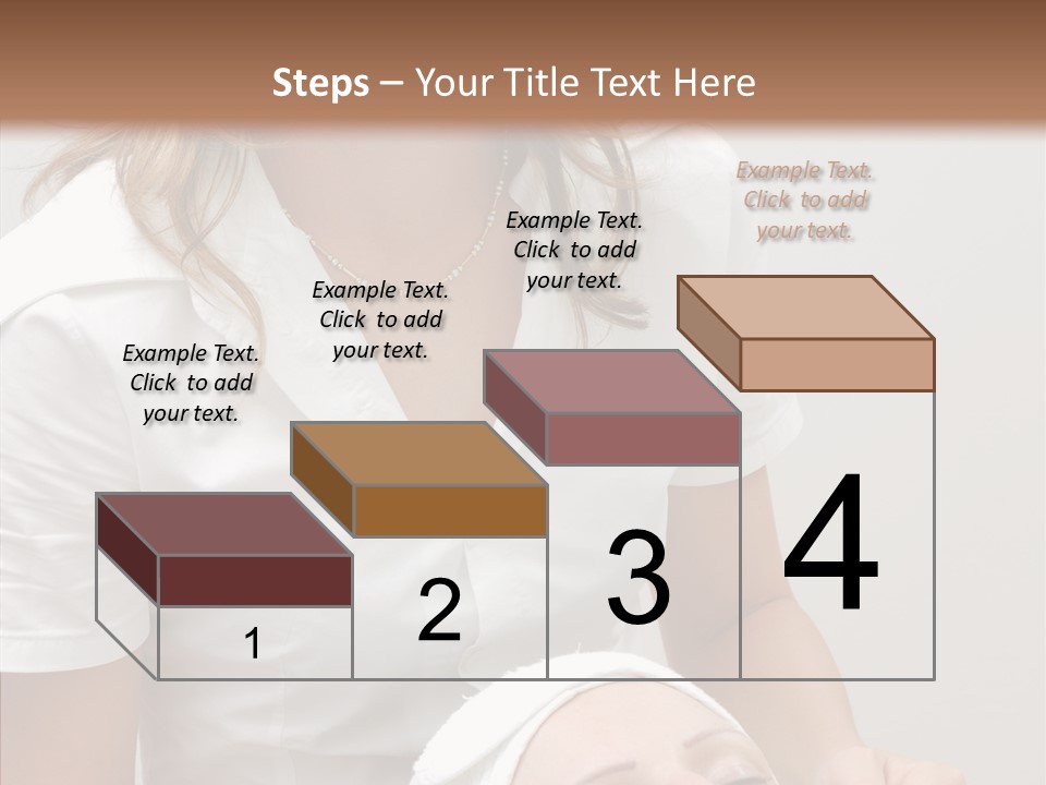 Clean Female Cosmetology PowerPoint Template