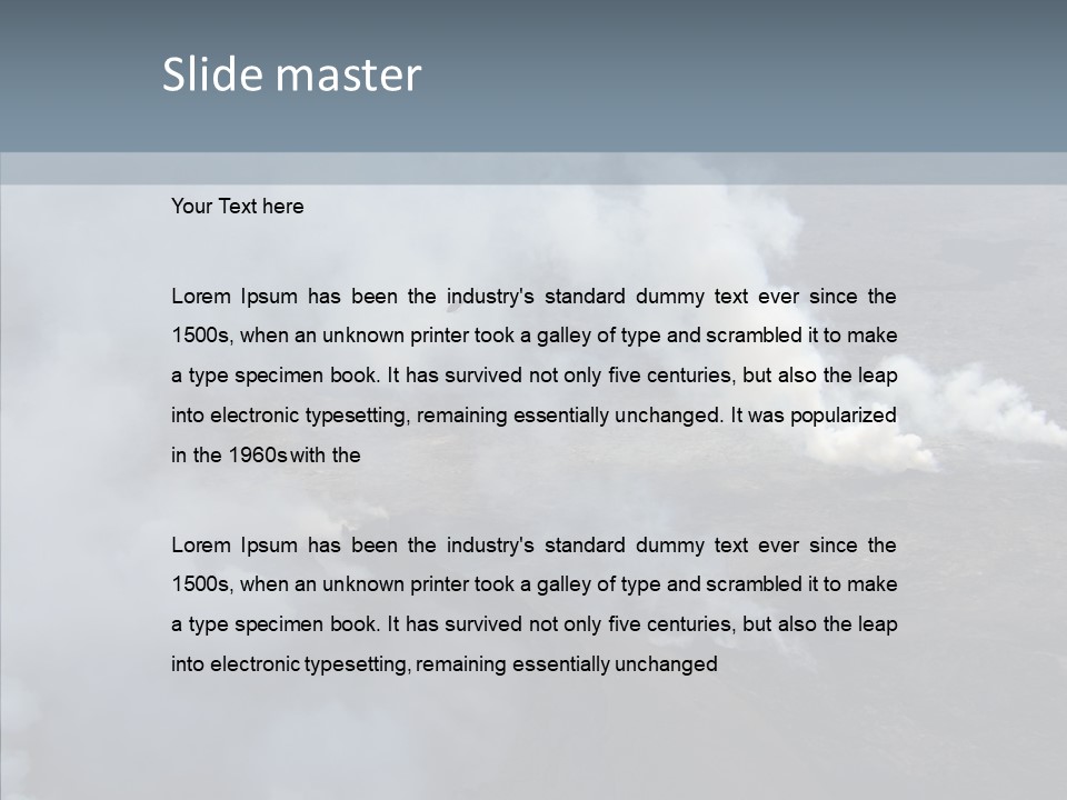 Vent Aerial Attraction PowerPoint Template