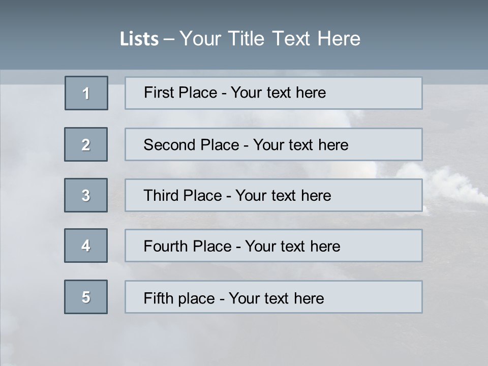 Vent Aerial Attraction PowerPoint Template