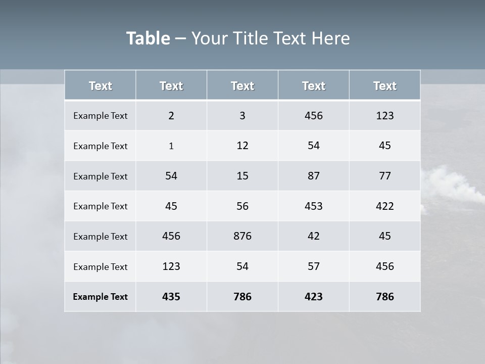 Vent Aerial Attraction PowerPoint Template