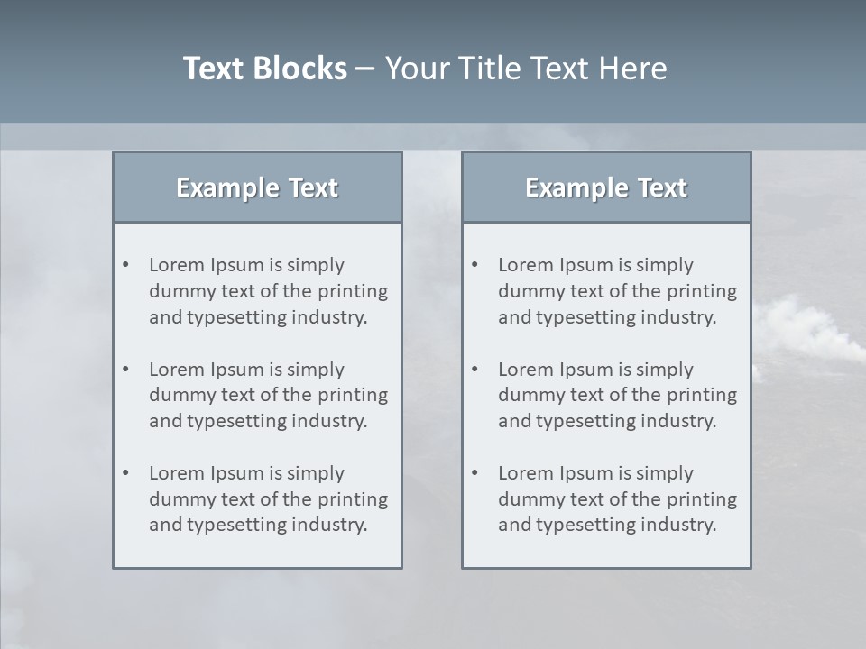 Vent Aerial Attraction PowerPoint Template