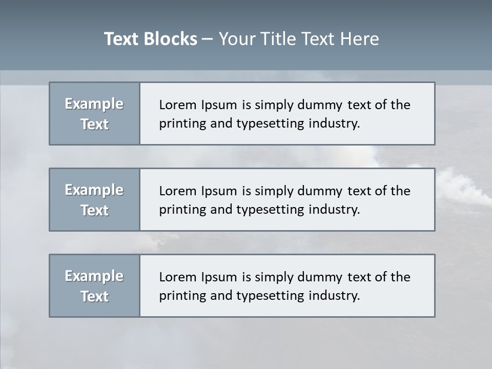 Vent Aerial Attraction PowerPoint Template