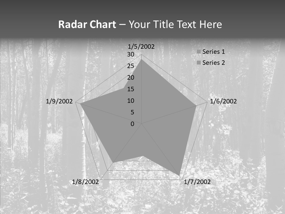Scenery Grove Sunlit PowerPoint Template