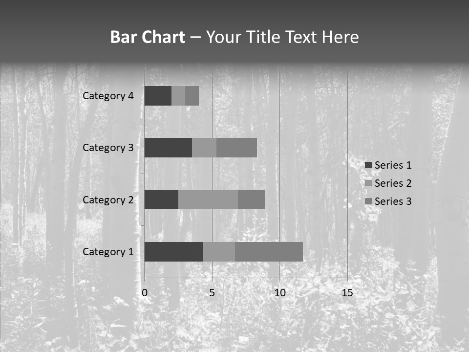 Scenery Grove Sunlit PowerPoint Template