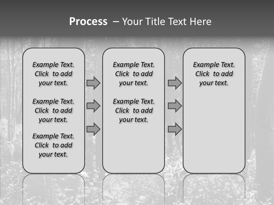 Scenery Grove Sunlit PowerPoint Template