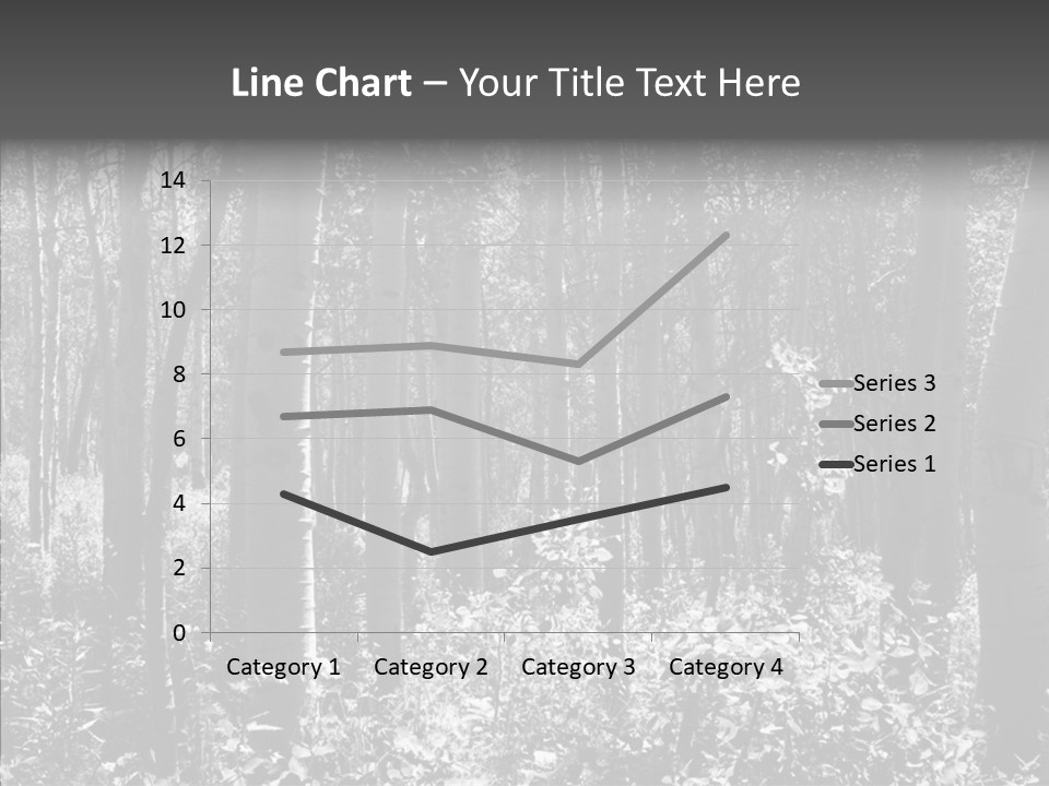 Scenery Grove Sunlit PowerPoint Template