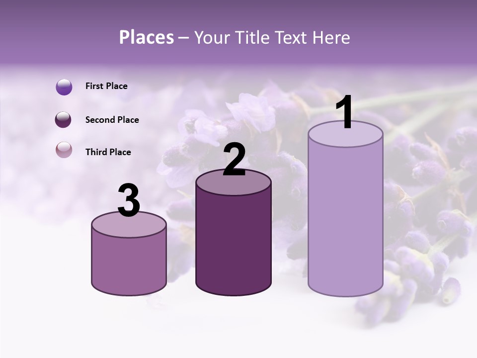 Natural Bunch Lilac PowerPoint Template