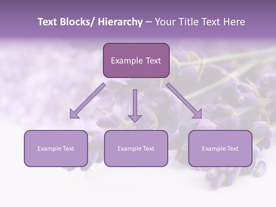 Natural Bunch Lilac PowerPoint Template