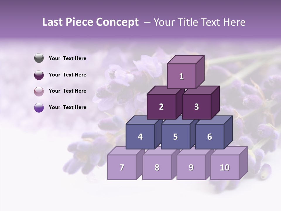 Natural Bunch Lilac PowerPoint Template