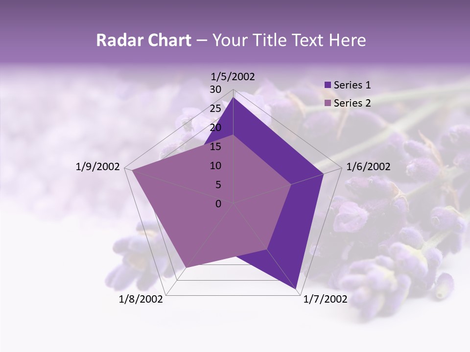 Natural Bunch Lilac PowerPoint Template