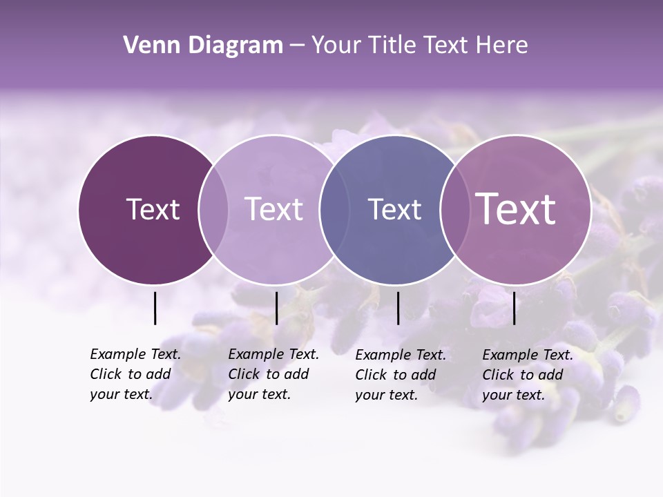 Natural Bunch Lilac PowerPoint Template