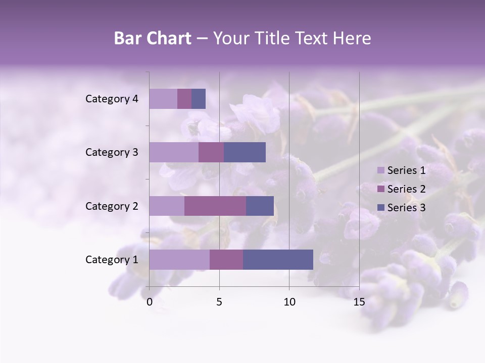 Natural Bunch Lilac PowerPoint Template
