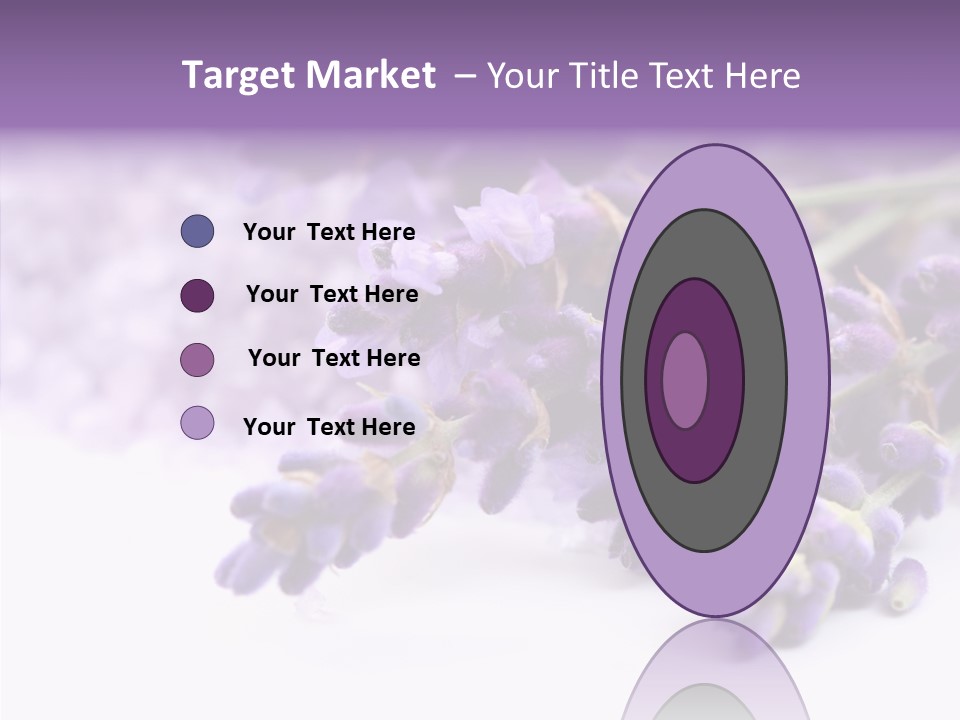 Natural Bunch Lilac PowerPoint Template