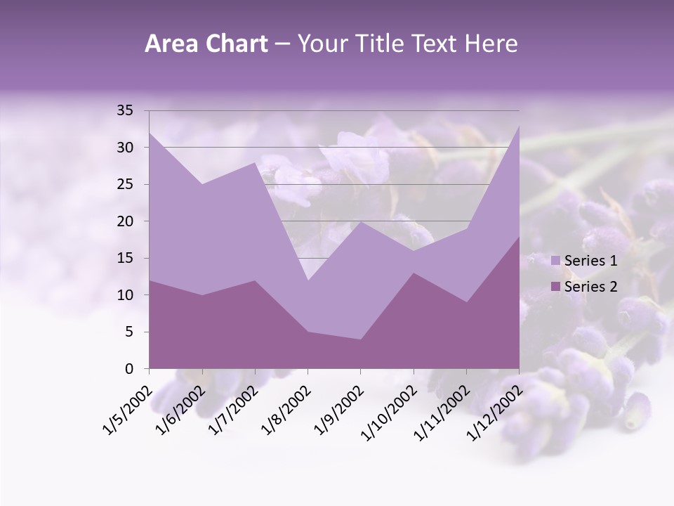Natural Bunch Lilac PowerPoint Template