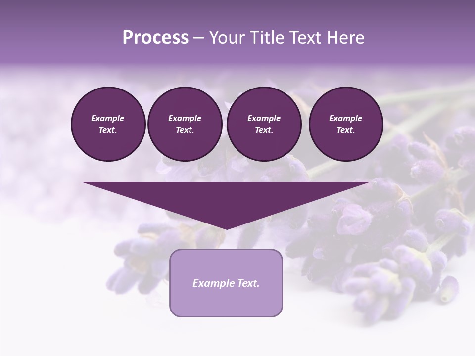 Natural Bunch Lilac PowerPoint Template