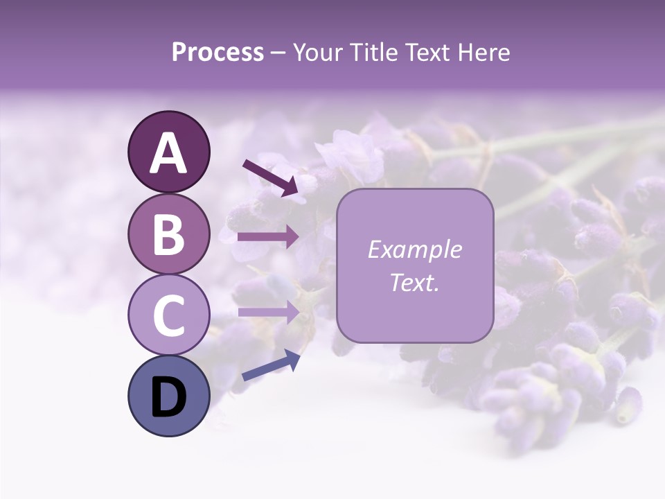 Natural Bunch Lilac PowerPoint Template