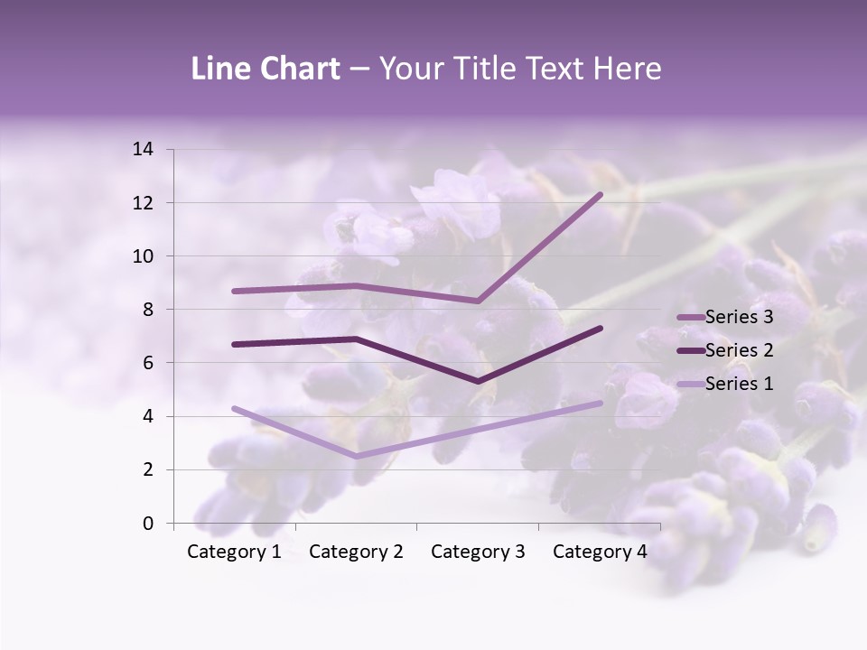 Natural Bunch Lilac PowerPoint Template