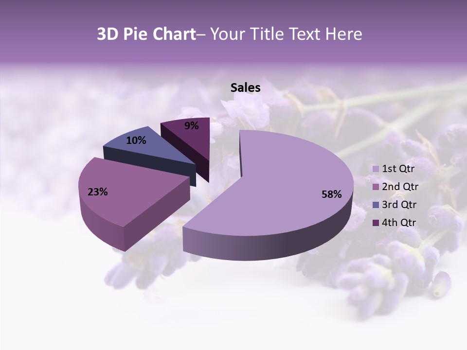 Natural Bunch Lilac PowerPoint Template
